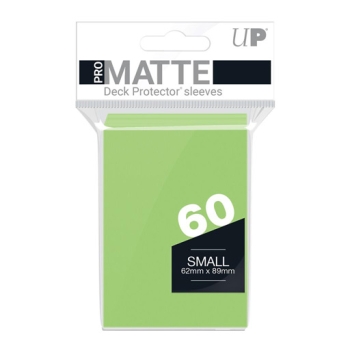 Ultra-Pro-60-Small-Matte-Deck-Protector-Sleeves-Lime-Green